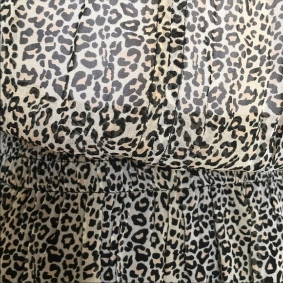 VELVET by Graham and Spencer Aubrey Leopard Print Mini Dress - Picture 9 of 12